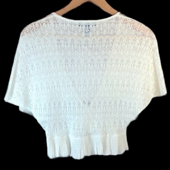 Ralph Lauren - Crochet Style Bolero Sweater, S/P - Picture 3 of 5